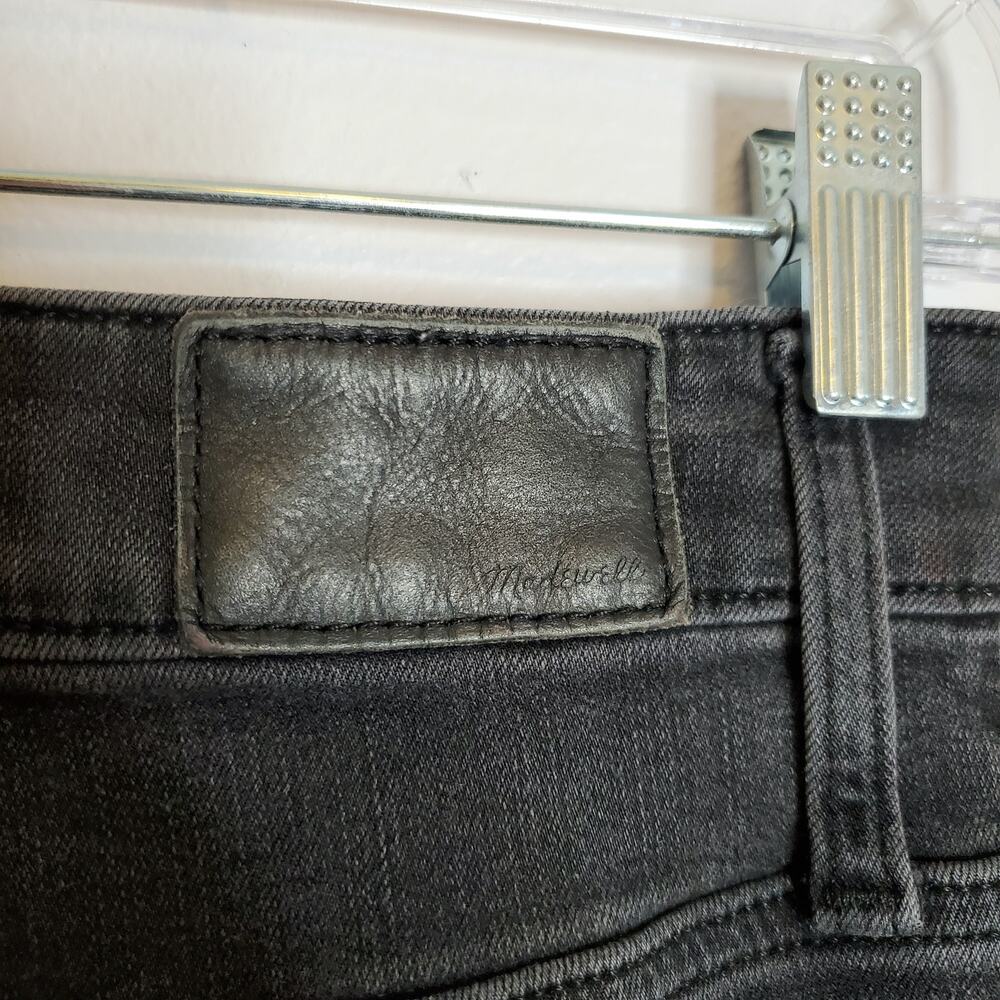 Madewell Curvy Roadtripper Skinny Jeans Washed Black Size 26 Classic Basic - Picture 10 of 16